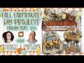 🍂Fall Farmhouse DIY Projects \ Dollar Store Crafts \ Collab with Faythchick 777 [Giveaway CLOSED]