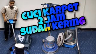 CARA MEMBERSIHKAN KARPET LANTAI || SHAMPOING KARPET TANAM
