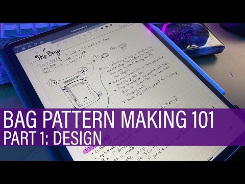 Video: How To Make A Bag Pattern