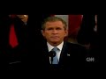 President George W Bush Declares War On Terror At 9 11 2001 