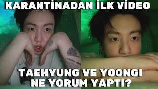 Jungkook Un Karantina Da Paylaştığı Eğlenceli Video. Taehyung Ve Yoongi Nin Ona Yorumu