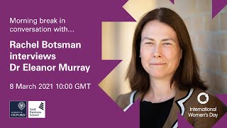 Rachel Botsman interviews Dr Eleanor Murray