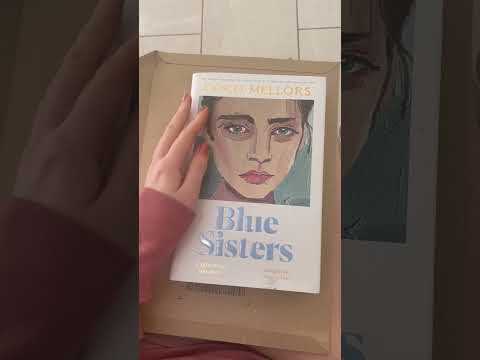 Unboxing 'Blue Sisters' by Coco Mellors ✨ #BookTok #Unboxing #BlueSisters #booktube
