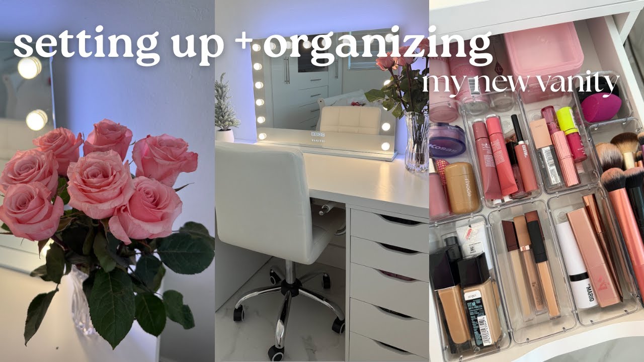 Преображение туалетного столика для макияжа с Pinterest 🎀 (Обустройство мечты)