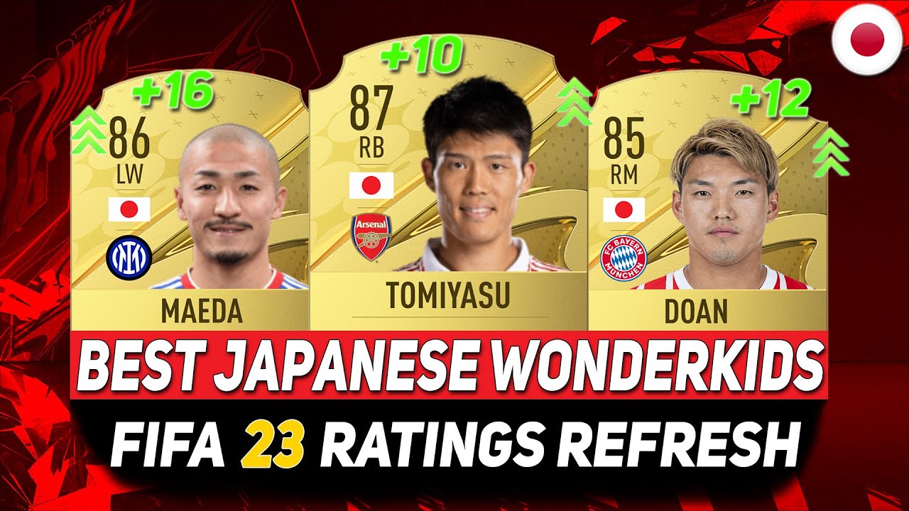 FIFA 23 WONDERKIDS 🇯🇵 BEST YOUNG JAPANESE TALENTS ON CAREER MODE! ft