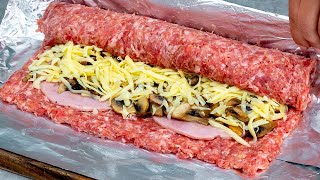 Zwijam I Wkładam Do Zamrażarki Najsmaczniejsza Rolada Z Mięsa Mielonego