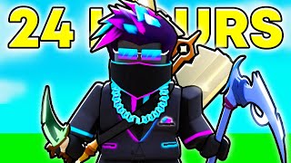 I Mastered EVERY NEW WEAPON In 24 Hours...(Roblox BedWars)