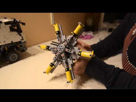 Radial engine demonstration