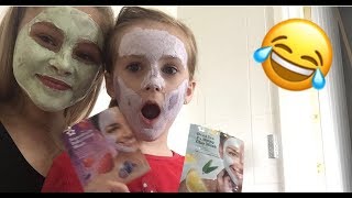 Face masks, the best face-mask for kids, reviewing Superdrug’s face masks with Demi and Ruby.