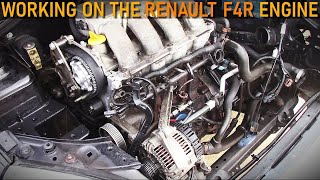 2004 Renault Clio 182: Replacing F4R Timing Belt, Aux Belt & Fixing Oil Leak
