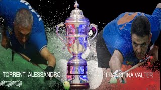 TORRENTI ALESSANDRO VS FRANCHINA VALTER Finale Campionato Italiano 2023 BILLIARD TV