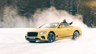 Can You Drift A 2020 Bentley V8 Continental Convertible?