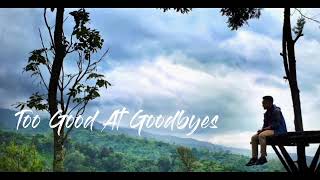 Too good at goodbyes - sam smith