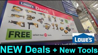 NEW TOOLS at Lowes: Buy 1 Get FREE