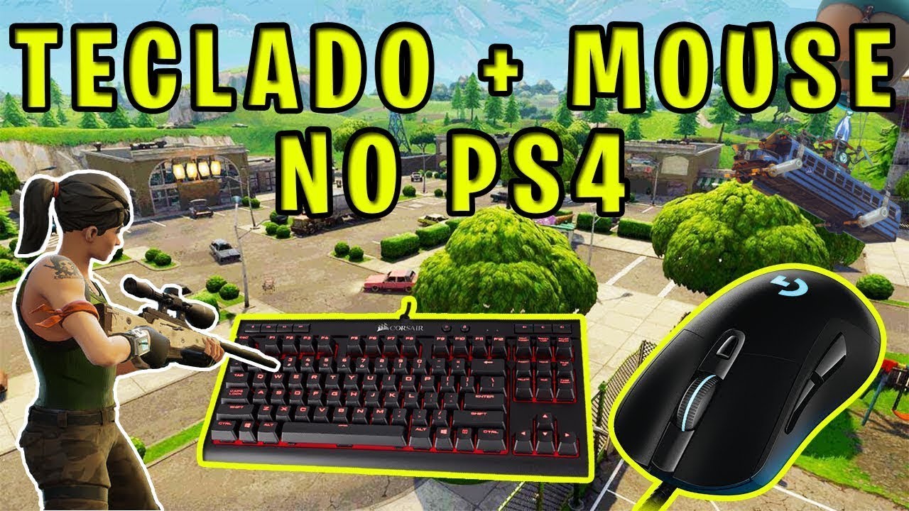 Fortnite com teclado e mouse . - YouTube