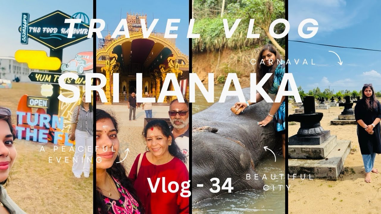 Sri Lanka vlog - தமிழில் / tourist places, Hotels, restaurants, buffets with price ♥️ 
