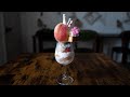【パフェlog】新作パフェが完成🍑／桃のプティル。