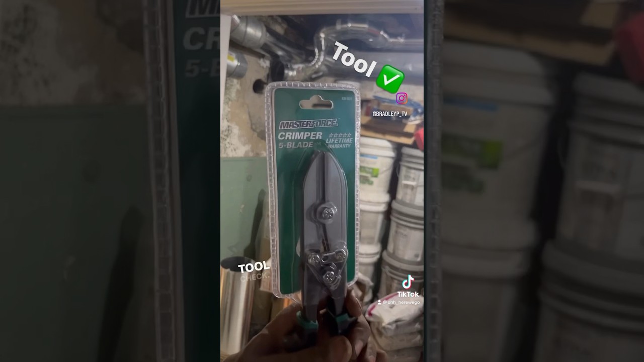 Tool✅ 5 blade crimper 