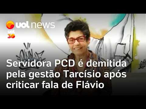Tarcísio administration fires PWD public servant after she criticizes Flávio Bolsonaro's remarks ...