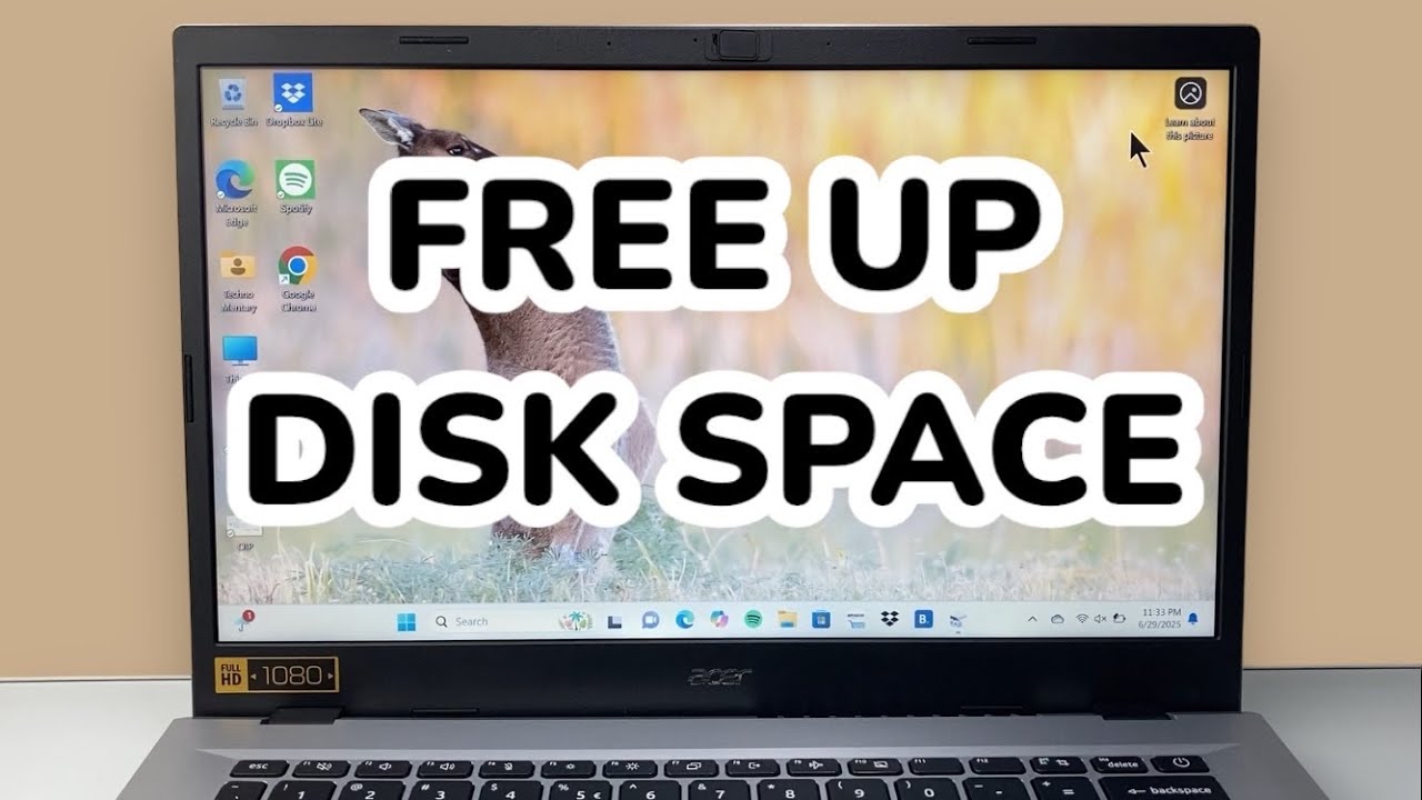 How To Free Up Disk Space On Windows 11 / 10 - YouTube