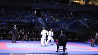 WKF 2010-10-30 -67 kg HUN Kovacs [2] - EGY [2] Part 1.MTS