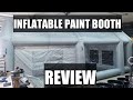 Cheap Chinese Inflatable Paint Booth Un-boxing and Review