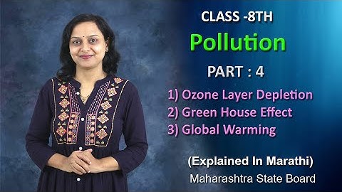 Chapter 8 Pollution | Class 8 Science Maharashtra State Board