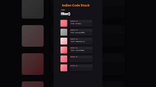 CSS Filter in 60 Seconds 🤯 | Amazing Image Effects with CSS