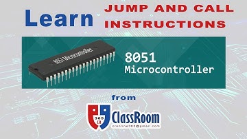 8051 Jump and Call Instructions   Microcontroller