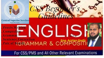 English Precis & Composition|CSS Beginner