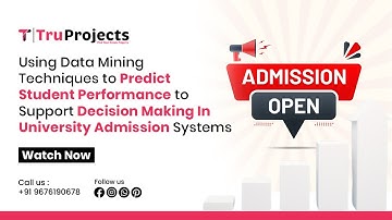 using data mining techniques to predict student performance to support decission making in universit