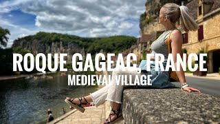 DORDOGNE 🇫🇷 - ROQUE GAGEAC, FRANCE [4K] - MEDIEVAL WALKTHROUGH