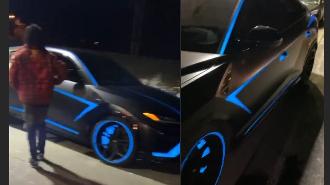 A Boogie got a Lambo truck with a custom matte wrap YouTube