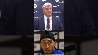 Famous Raphinha Injury SPARKS WAR 😳🔥 Laporta vs FIFA! #shorts Profile