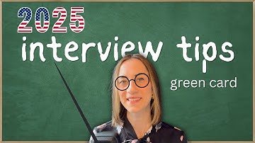 MARRIAGE GREEN CARD INTERVIEW 2025 TIPS 