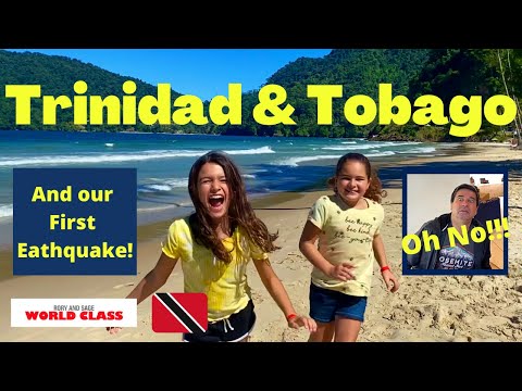 Trinidad Vlog 2022|Terrifying Earthquake|Travel Trinidad & Tobago|Rory and Sage World Class Ep67