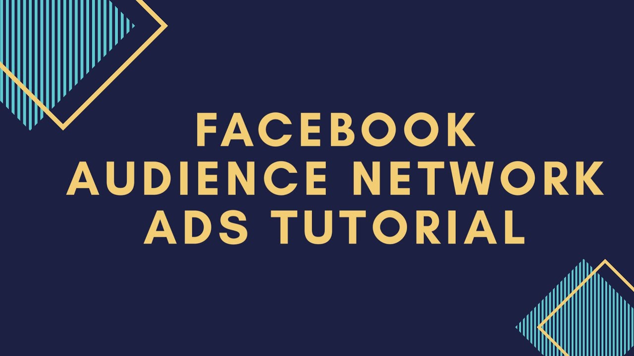 audience network facebook คือ  2022 Update  Facebook Audience Network Ads Tutorial - Facebook Audience Network Types