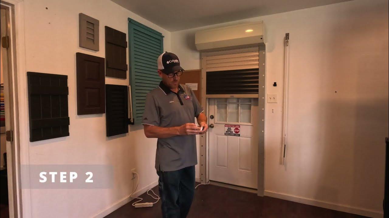 How To Program Somfy or Simu RTS motor to Keypad in under 3 minutes