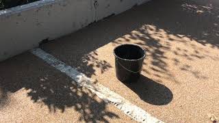 Taş Halı Zemin Kaplama Uygulaması Etiler Bina Önü Colormax Yapi Ki̇myasallari