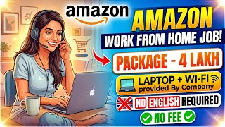 Amazon Work From Home Jobs 2026 | No English Required | Online Job at Home |New Job Vacancy |Fresher