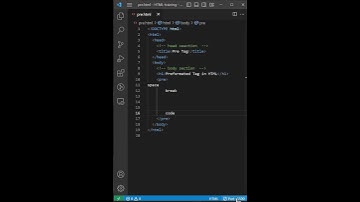 HTML Preformatted Tag  in Tamil #html #html5tutorial