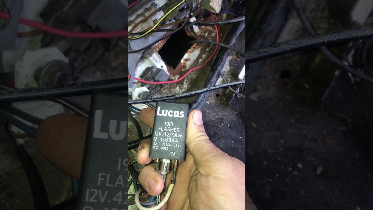 VW beetle 1971 project my flasher relay YouTube