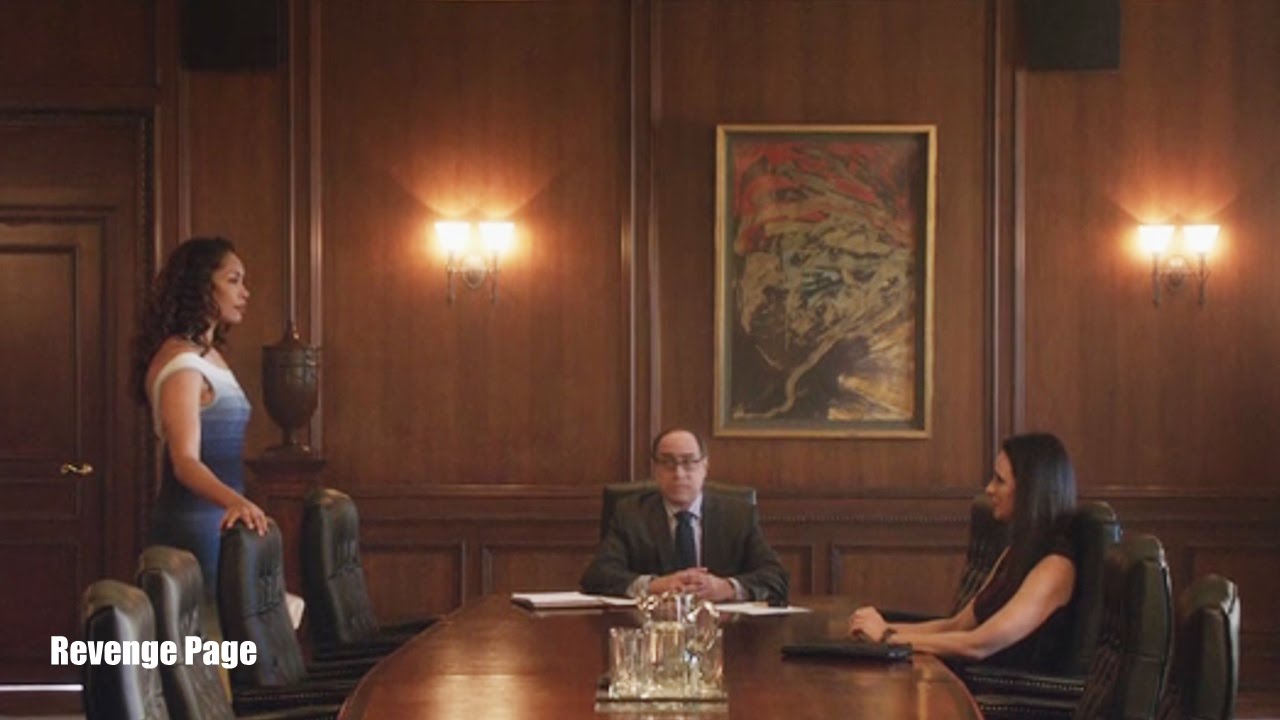 Revenge 4x15  Natalie is Married To Victoria's Father in Law "Bait"