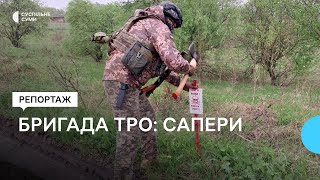 «Найскладніше – не помилятися». Сапери розповіли про роботу на прикордонні Сумщини