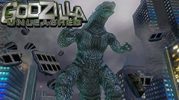 Godzilla: Unleashed [Dolphin Emulator] Gameplay Test W/ Custom Music/Skin