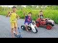 Kids Pretend Play Selling Super Cars Toy and Learn Ride on Power Wheels Children Song