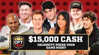 NFL & TikTok Stars Try To Take $15K from Poker Pros | Celebrity Poker Tour
