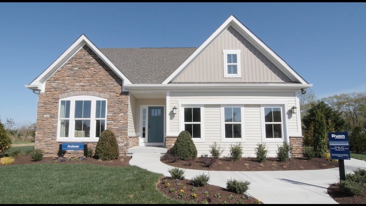 Ryan Homes Andover Model Tour YouTube