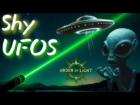 SHY UFOS DISAPPEARING WHEN SPOTTED BY LASER POINTER & OTHER STRANGE ANOMALIES IN THE SKY