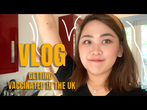 Jen 在英國🇬🇧｜在英國接種新冠疫苗啦 打完輝瑞的反應及感想｜英國生活Vlog 3 🇬🇧